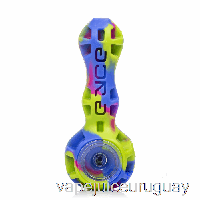 Eyce Cuchara De Silicona Cottoncndy (chartreuse / Magenta / Violeta) Vape Recargable